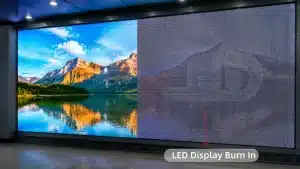 LED Display Burn in