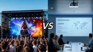 LED Wall vs Projector